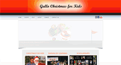 Desktop Screenshot of gullochristmasforkids.org